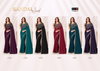 Sandal Wood 1309 A To F Hit Colour By Tfh Designer Party Wear Sarees Exporters In India